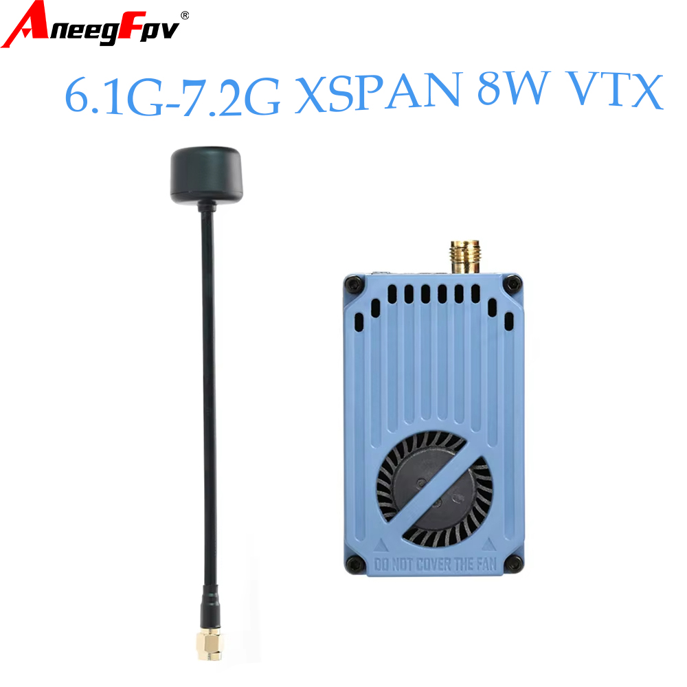 RUSHFPV 6.1‑7.2G 8W X61728 VTX - đánh giá và giá Fpv Drone Transmitter