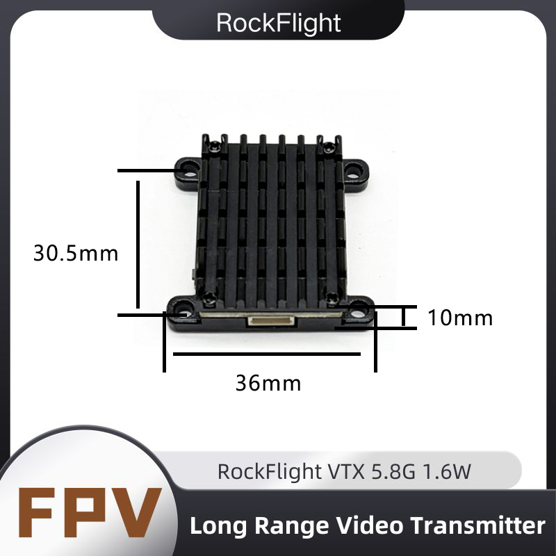 RockFlight TX663 VTX 5.8G 48CH - đánh giá và giá Fpv Drone Receiver