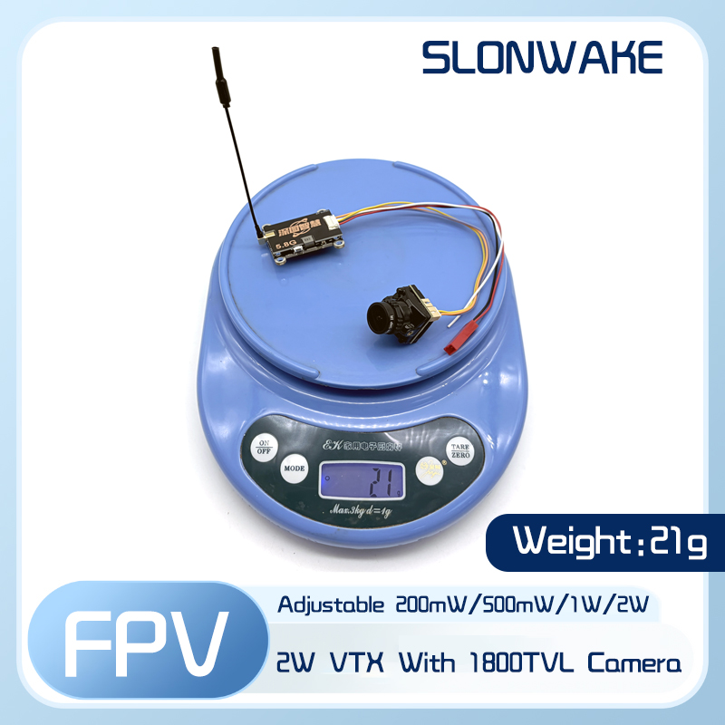 SLONWAKE 5.8G 56CH 2W transmit - đánh giá và giá Fpv Drone Receiver