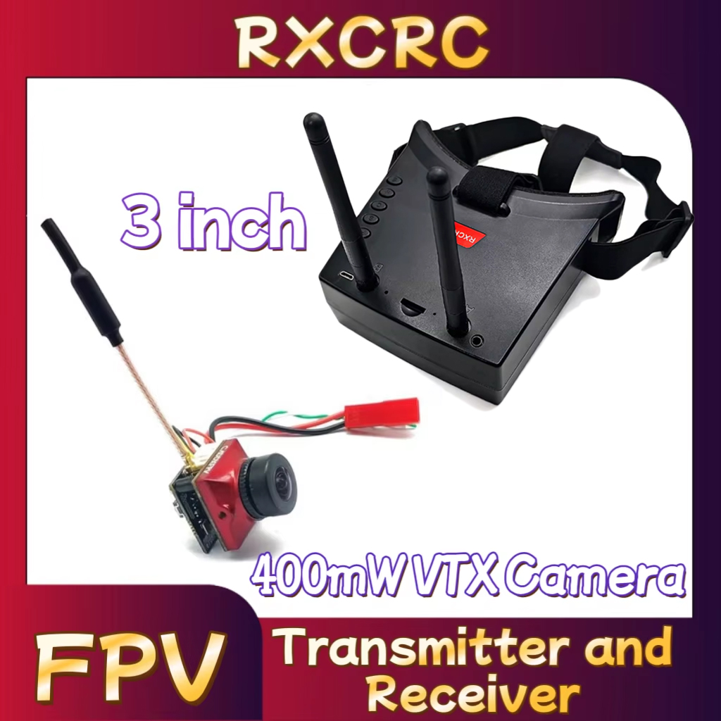 RXCRC 5.8G Module transmitter  - đánh giá và giá Fpv Drone Goggles